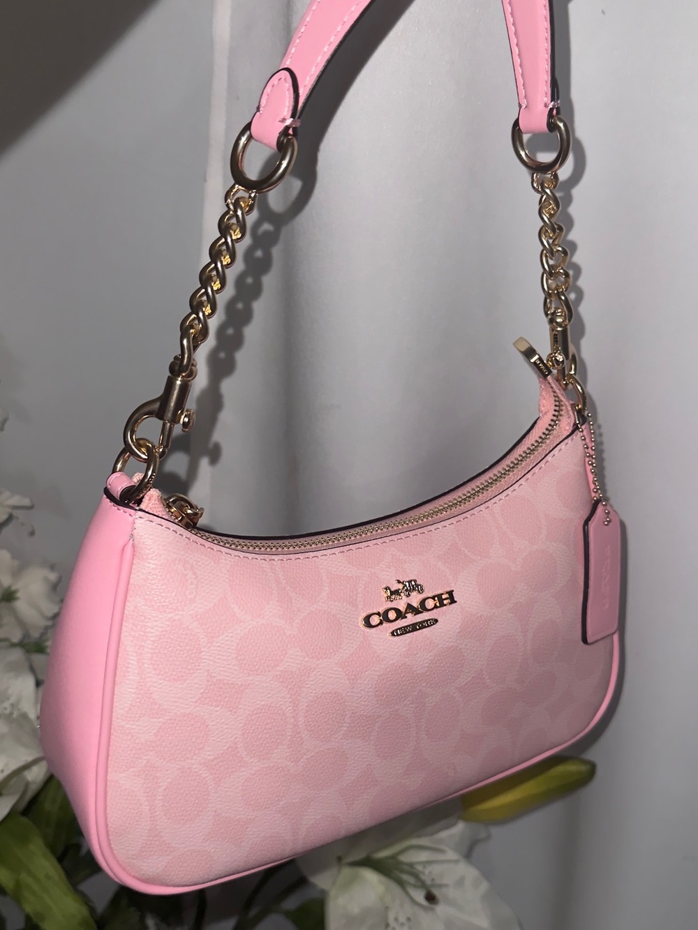 Coach Pink Shoulder bag - Picture 3 of 9